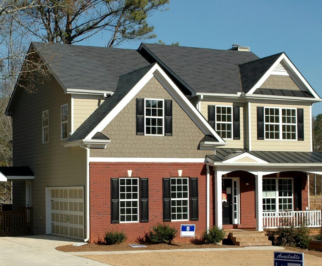 Beautiful two-story home with garage in a serene neighborhood, perfect for families.